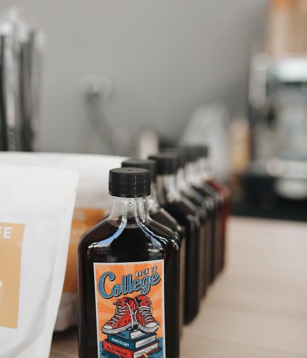 Collection of small kitchen appliances including blenders and coffee makers